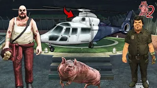 ESCAPING WITH HELICOPTER🚁 AND RESCUED ALL FRIENDS & FAMILY FROM MR.MEAT | MR.MEAT 2