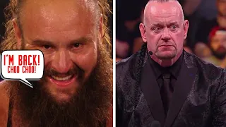 BREAKING: Braun Strowman Returns to WWE...Unhappy AEW Star Leaves...Undertaker Plan...Wrestling News