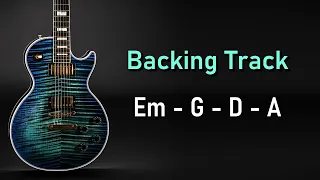 Rock Pop Backing Track E Dorian / D Major | 87 BPM | Guitar Backing Track