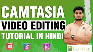 Camtasia video editing tutorial in Hindi - how to use Camtasia step by step 2022