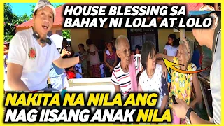 HOUSE BLESSING SA BAHAY NI LOLA AT LOLO  DUMALO ANG NAG  IISANG ANAK NILA AT MGA APO  DADDY FRANKIE