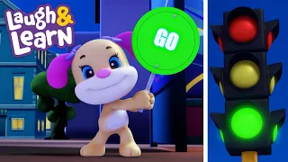 Traffic lights: Go, Slow, Stop! | NEW Song | Laugh & Learn | @FisherPrice |  Toddler Cartoons