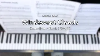 WINDSWEPT CLOUDS from Martha Mier - Reflections (Book 1)