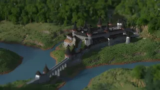 Kamenetz-Podolsky Fortress 🏰 Reconstruction - Minecraft timelaps