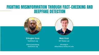 Election Misinformation Symposium: Fighting Misinfo Through Fact-checking and Deepfake Detection