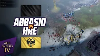 AoE4 | Abbasid vs HRE on Hill & Dale |  vs DeMusliM