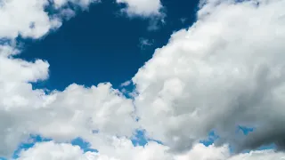 Amazing Magic Sky And White Clouds Motion