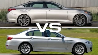 2017 Genesis G80 vs BMW 5 Series