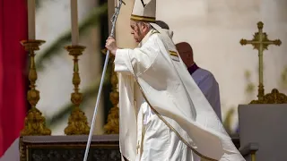 Ostermesse mit Papst Franziskus - Segen "Urbi et Orbi"
