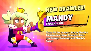 Brawl Stars Season 16 CANDYLAND MANDY Unlocked Max level