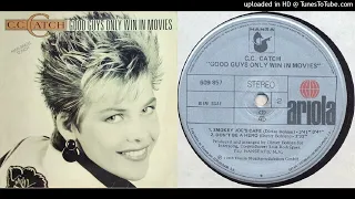 C.C. Catch – Good Guys Only Win In Movies - Maxi-Single - 1988