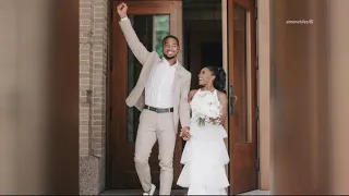 Simone Biles wedding photos: Olympic gymnast marries NFL player Jonathan Owens