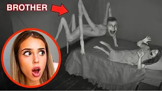 something is DIFFERENT about her LITTLE BROTHER!! *he is SCARY*