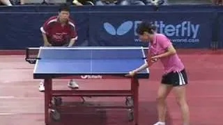 2008 U.S. Open - Ni Xia Lian vs. Lu Ying  - game 6