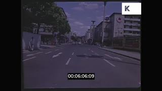 Frankfurt Driving POVs, 1960s Germany in HD