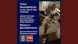 Cello Sonata in C Major, Op. 65: II. Scherzo-pizzicato. Allegretto