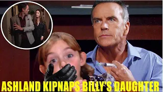 Y&R Spoilers Next week 20-24 Ashland kidnaps Billy's daughter to threaten Billy to keep it a secret