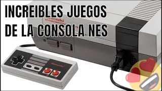 Increíbles juegos de la inolvidable CONSOLA NES de 1983