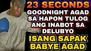 23 SECONDS TAPOS ang LABAN kay DELUBYO | HAPON MAAGANG na MAALAM TULOG agad sa PINOY