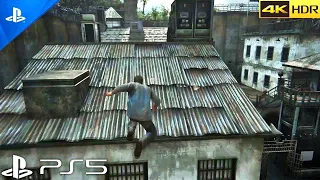 (PS5) Uncharted 4 Prison Escape Scene - The most ICONIC Mission in Uncharted EVER [4K HDR 60FPS]