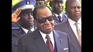 L'Abidjanaise jouée devant Houphouët Boigny le 26 octobre 1992