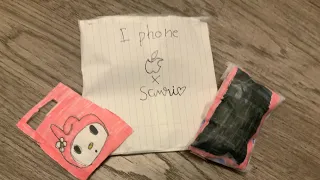 Iphone X Sanrio (Paper DIY) #sanrio #blindbag