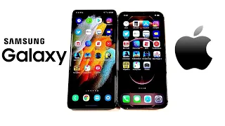 Galaxy S21 Ultra vs iPhone 12 Pro Max Speed!