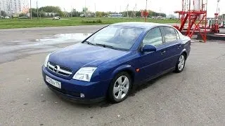 2002 Opel Vectra C. Start Up, Engine, and In Depth Tour.