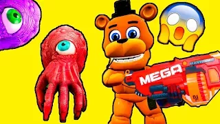 ЧТО БУДЕТ ЕСЛИ ЛЕТИТ НЛО АНИМАТРОНИКА FNAF Майнкрафт в Реальной жизни Видео Для детей Мультик Дети