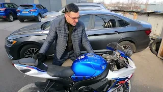 Купили Suzuki GSX-R 600. Привезли мотоцикл із Америки. Скільки коштує? Який  Спортбайк для новачка?