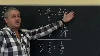 Matematika - 7. ročník - Zlomky násobení a dělení