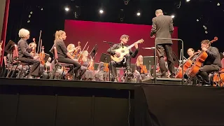 "Concierto de Aranjuez". Classical Guitarist Ed Stephenson w Raleigh Symphony Orchestra, 01.20.24 V2