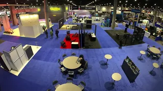 #IHRSA2023 Trade Show Floor Time-lapse