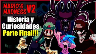 Mario's Madness V2  Parte FINAL Historia y Curiosidades FNF Mods B Yelion