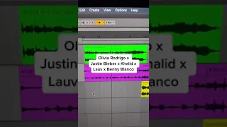 Justin Bieber x Olivia Rodrigo x Khalid x Lauv x Benny Blonco #shorts #music #vibes