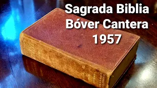 59 ¡UNA JOYA!, Sagrada Biblia Bover Cantera, 1957, Cuarta Edición