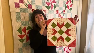 Christmas quilt already? - block 2 - quilt along