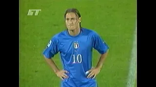 Italy - Belarus (2004) / World Cup Qualification (Totti, Gilardino, Buffon, Nesta, Cannavaro)