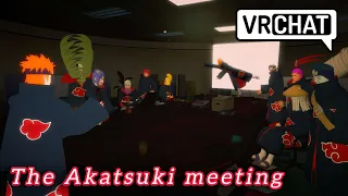 The Akatsuki Meeting Naruto VRChat