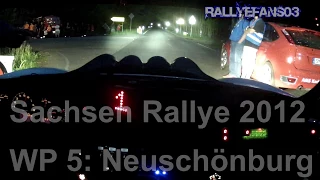 Ruben/Petra Zeltner I Porsche 911 GT3 I Onbord by night I Sachsenrallye l Neuschönburg 2012