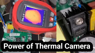 Power Supply Board Repair using Thermal Imaging Camera