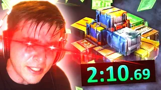 BUYING CRATES until i unlock a BROKEN TIER X TANK (speedrun)