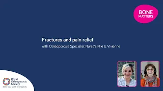 Fractures and pain relief | #bonematters