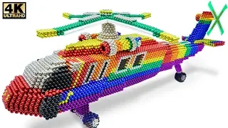 DIY - How To Make Attack Helicopter From Magnetic Balls ( Satisfying ) | Magnet Satisfying