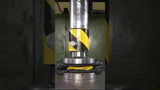 Hydraulic press vs tyre |experiment haydrolic press with tyre 2021