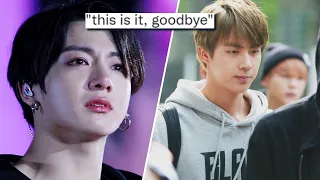 Jung Kook CRIES on BTS NOT Being Together! Jin Files LAST Paper To LEAVE BTS? Says "Don't Forget"