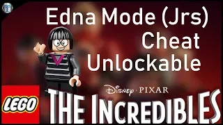 Edna Mode (Jr's) | Unlockable Character | Lego the Incredibles