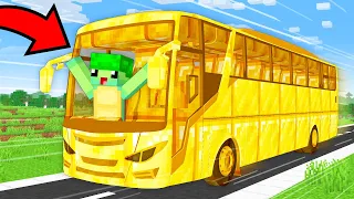 How to Build A Working BUS HOUSE in Minecraft