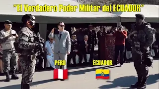 Ecuador – Orgullo Militar - Saludo Protocolario República de Perú - República de Ecuador.