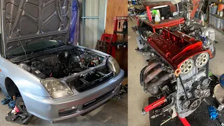 Getting ready for VTEC | 1998 Honda Prelude